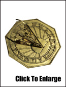 Rome's #2390 octagonal sundial