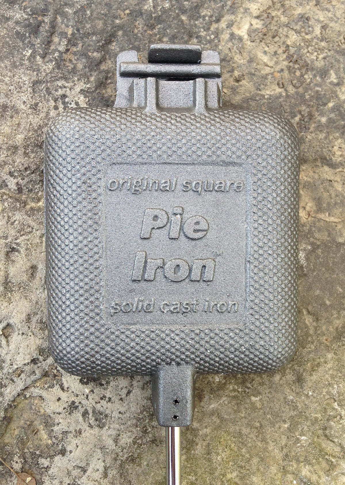 Square Pie Iron - Cast Iron, Rome Industries #1705 – romeindustries